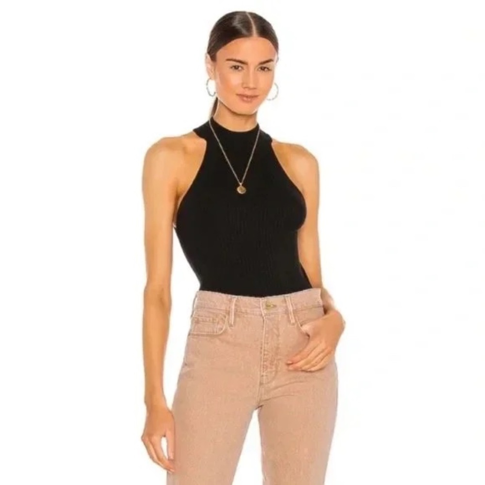 NWT Luxe Halter Sweater - Frame Denim - Large